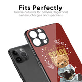 Astronaut Bear Glass Case for iPhone 13 mini