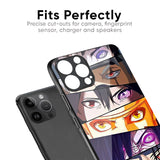 Anime Eyes Glass Case for iPhone 16