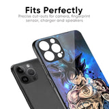 Branded Anime Glass Case for iPhone 16 Pro