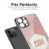 Boss Lady Glass Case for iPhone 16 Pro