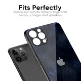 Blue Hues Glass Case for iPhone 16 Plus