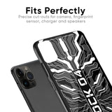 Monochrome Magic Glass Case for iPhone X