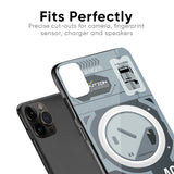 Modern Technology Glass Case for iPhone X