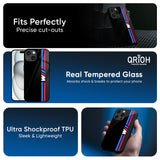 Automotive Art Glass Case for iPhone 15