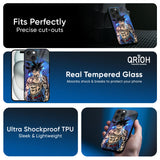 Branded Anime Glass Case for iPhone 16 Pro