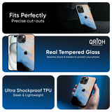 Winter Mountain Glass Case for iPhone 16 Pro