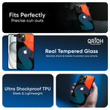 Bold Line Glass Case for iPhone 16 Pro