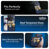 Adventurous Bear Glass Case for Oneplus 12