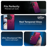 Wavy Pink Pattern Glass Case for OnePlus Nord 4 5G