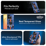 Car Adiction Glass Case for Oppo F21s Pro