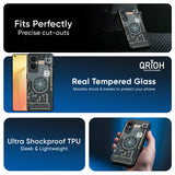 Motherboard Circuit Glass Case for Oppo Reno11 5G