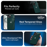 Olive Glass Case for Apple iPhone 16e