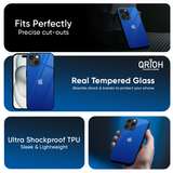 Egyptian Blue Glass Case for Apple iPhone 16e