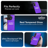 Make it Happen Glass Case for OnePlus 13R 5G