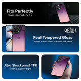 Purple Gradient Glass case for OnePlus 13R 5G