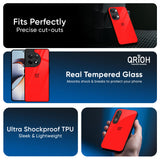 Blood Red Glass Case for OnePlus 13R 5G