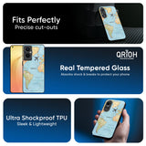 Fly Around The World Glass Case for Oppo Find x8 Pro