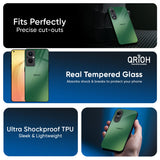 Green Grunge Texture Glass Case for Oppo Find x8 Pro