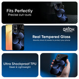 Five Blue Spots Glass Case for Oppo Find x8 Pro