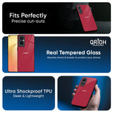 Solo Maroon Glass case for Oppo Find x8 Pro