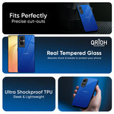 Egyptian Blue Glass Case for Oppo Find x8 Pro