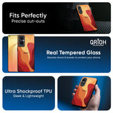 Magma Color Pattern Glass Case for Oppo Find x8 Pro