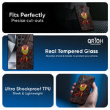 Angry Baby Super Hero Glass Case for Samsung Galaxy S25 Ultra 5G