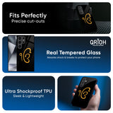 Luxury Fashion Initial Glass Case for Samsung Galaxy S25 Ultra 5G