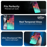 Colorful Aura Glass Case for Samsung Galaxy A26 5G