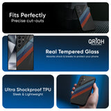 Carbon Inspired Glass Case for Samsung Galaxy F15 5G