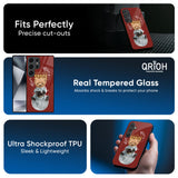 Astronaut Bear Glass Case for Samsung Galaxy S24 FE 5G