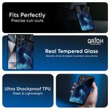 Dazzling Ocean Gradient Glass Case For Samsung Galaxy S25 Ultra 5G