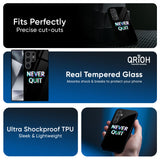 Never Quit Glass Case For Samsung Galaxy F15 5G