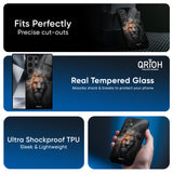 Devil Lion Glass Case for Samsung Galaxy A36 5G