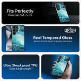 Sea Water Glass Case for Samsung Galaxy S25 Ultra 5G