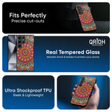 Elegant Mandala Glass Case for Samsung Galaxy A16 5G