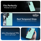 Teal Glass Case for Samsung Galaxy A16 5G