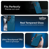 Cobalt Blue Glass Case for Samsung Galaxy A16 5G