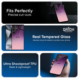 Purple Gradient Glass case for Samsung Galaxy A16 5G