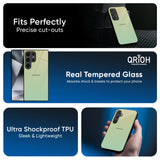 Mint Green Gradient Glass Case for Samsung Galaxy A16 5G