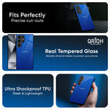 Egyptian Blue Glass Case for Samsung Galaxy A26 5G