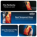 Magma Color Pattern Glass Case for Samsung Galaxy S25 5G