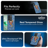 Chubby Anime Glass Case for Vivo Y300 5G