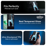 Dark Man In Cave Glass Case for Vivo T3 Pro 5G