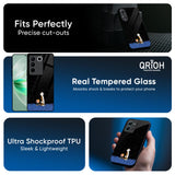 Night Sky Star Glass Case for IQOO Z9s Pro 5G