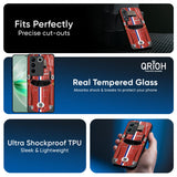 Racing Vintage Glass Case for IQOO Z9s Pro 5G