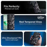 Cryptic Smoke Glass Case for IQOO Z9s Pro 5G