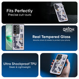 Tech Savvy Glass Case for Vivo V27 5G