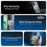 Modern Technology Glass Case for iQOO 9 Pro