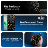 Autumn Leaves Glass Case for IQOO Z9s Pro 5G